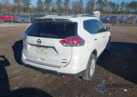 2014 Nissan Rogue Sv z USA, uszkodzony, nr VIN 5N1AT2ML9EC767875